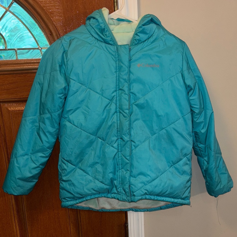 Columbia Kids Teal Puffer Jacket